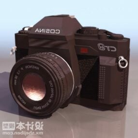 Câmera digital vintage Cosina modelo 3d
