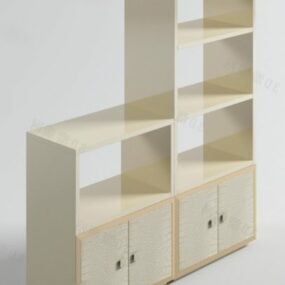 木制门厅柜3d模型