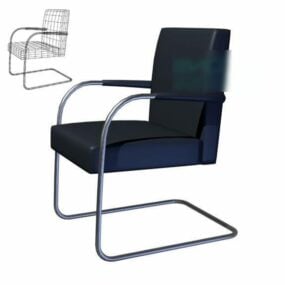 3д модель офисного кресла для конференц-зала