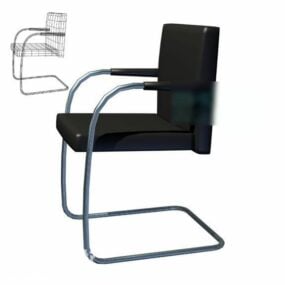 Běžný 3D model nábytku pro kancelářskou židli