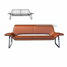 Sofa skandinavisk 3d-model