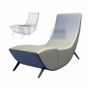 Chaise inclinable Design modèle 3D