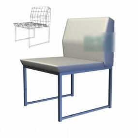 Coffee Chair Low Back 3d model