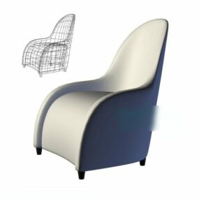 اثاثه یا لوازم داخلی صندلی آنتیک مدل سه بعدی