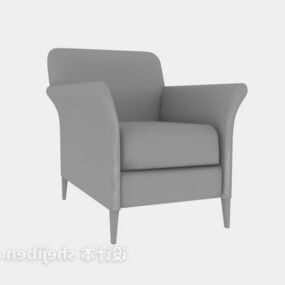 Fabric Armchair Furniture 3d model