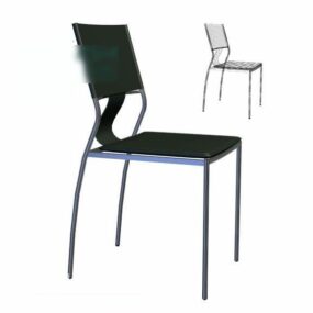 Office Chair Low Back 3d model