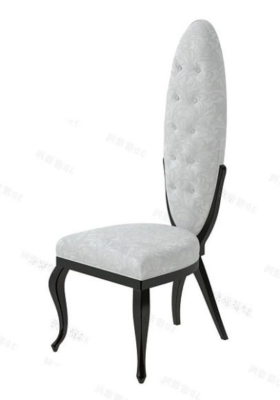 Antiker Stuhl mit hoher Rückenlehne