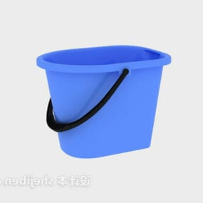 Small Plastic Bucket 3d model