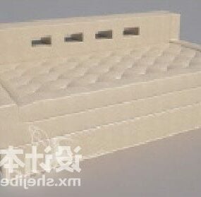 Model 3d Sofa Upholsteri Moden Ruang Tamu