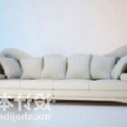 Multi Seaters Modern Fabric Sofa