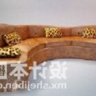 Multi Seaters Curved Sofa