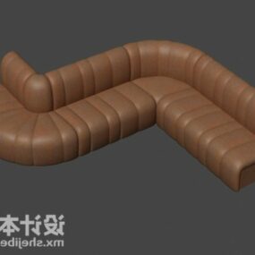 多座Z形沙发3d模型
