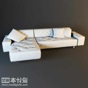 多座组合沙发3d模型
