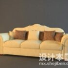 Canapé multi-places en forme de chameau