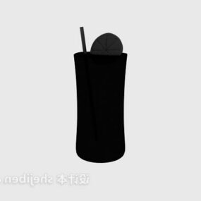 Model 3D plastikowego pojemnika do przechowywania napojów