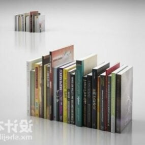 Book Magazine Stack 3d model