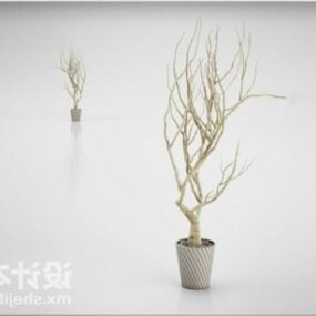 Home Trinkets Dry Branches Vase 3d model