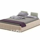 Grey Mattress Double Bed Furniture