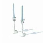 Color Candlestick Light With Stand