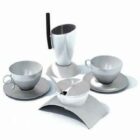 Tableware White Ceramic Cup