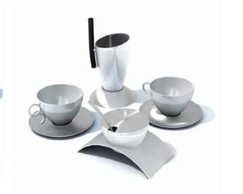 Vaisselle Tasse en céramique blanche