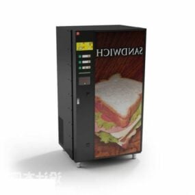 3D-Modell eines Lebensmittelautomaten