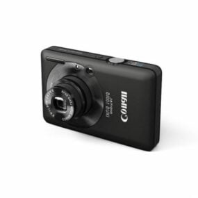Kompaktní fotoaparát Canon 3D model