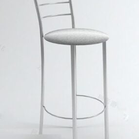صندلی میله فلزی V1 مدل سه بعدی