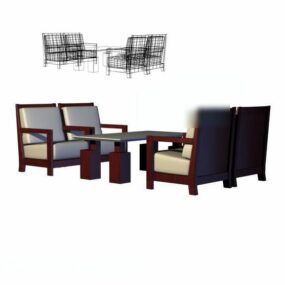 Modern Club Chair 3d model