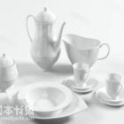 Tableware Tea Pot And Cup