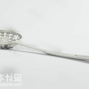 Metallic Spoon 3d model