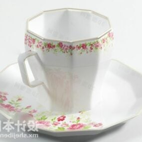Antique Ceramic Cup Tableware 3d model