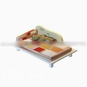 라운지 의자 침대 겸용 소파 3d 모델