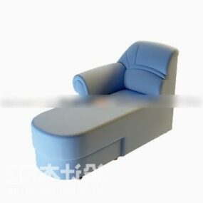 3д модель дивана-реклайнера для мебели