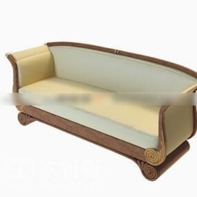 Europeisk stil klassisk sofa 3d-modell