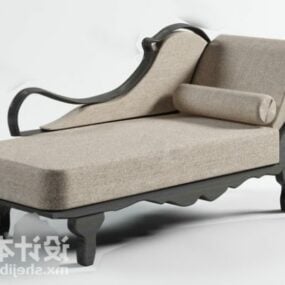 Lounge Chair Antique Style 3d model