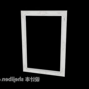 Spiegel eenvoudig frame 3D-model