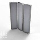 Screen Partition Grey Painted