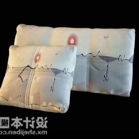 Silver Pillow 3d malli