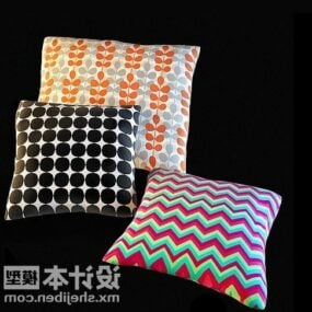 Cushion Pattern Texture 3d-modell