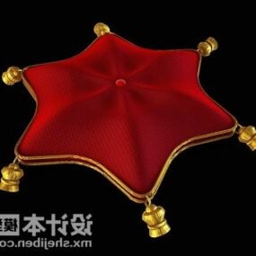 Cushion Star Shaped 3d model