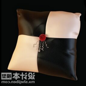 Leather Cushion Checker Pattern 3d model