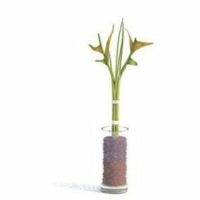 Tableware Potted Plant Decorating 3d model