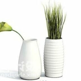 Minimalist Indoor Potted Plant Decorating 3d model