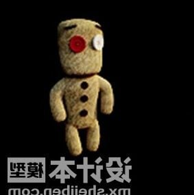 Cartoon Man Stuffed Toy 3d model