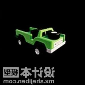 Modello 3d del giocattolo per bambini del veicolo furgone