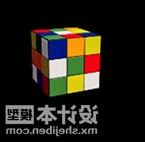 3D model hračky Rubik