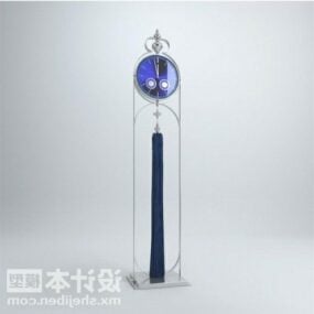 चीनी विंटेज स्फेयर मूर्तिकला सजा 3डी मॉडल
