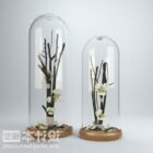 Glass Cage Plant Decorating