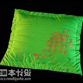 Realistic Green Pillow Furniture 3d model
